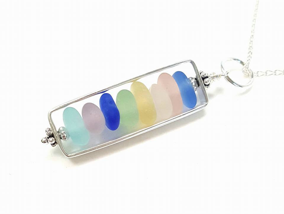 Handmade Genuine Sea Glass Necklaces, Bracelets, Earrings and