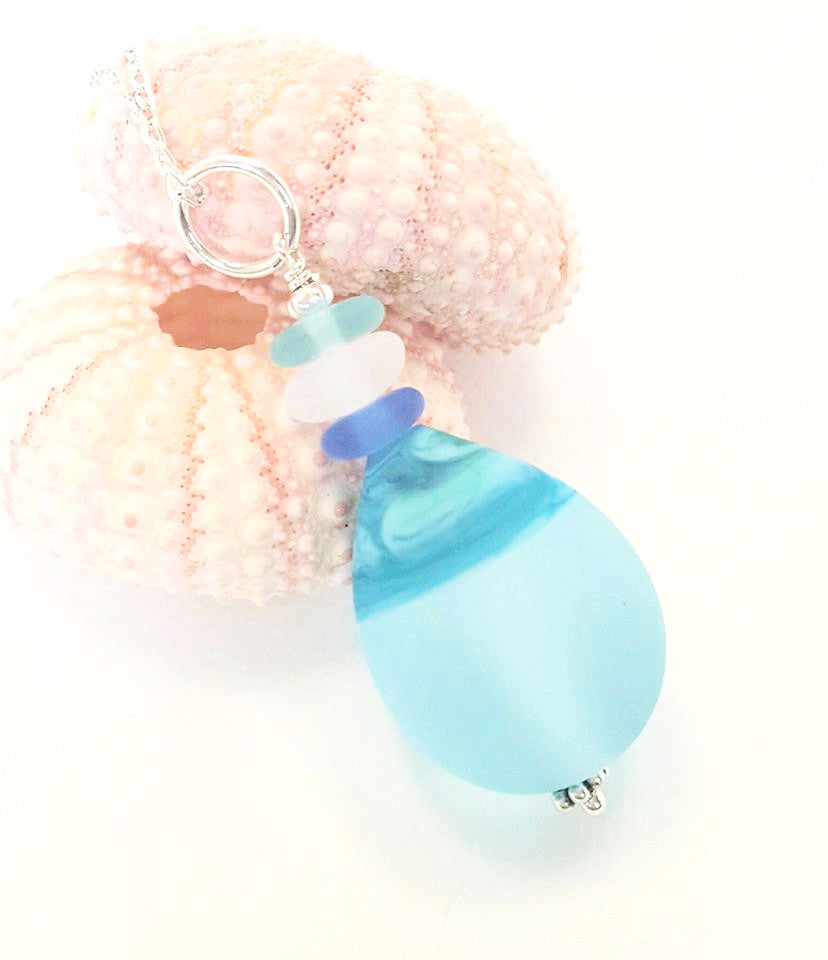 Artisan Sea Glass necklace