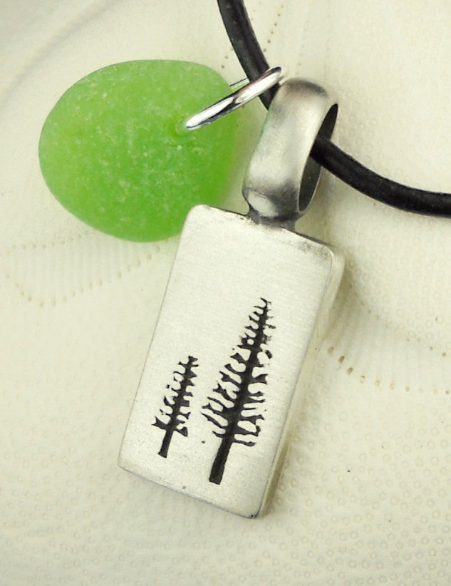 Mens sea 2025 glass necklace